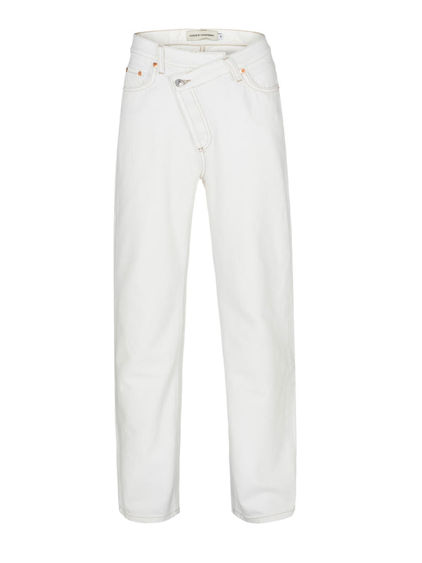 Vague jeans No.01 criss cross- Off white
