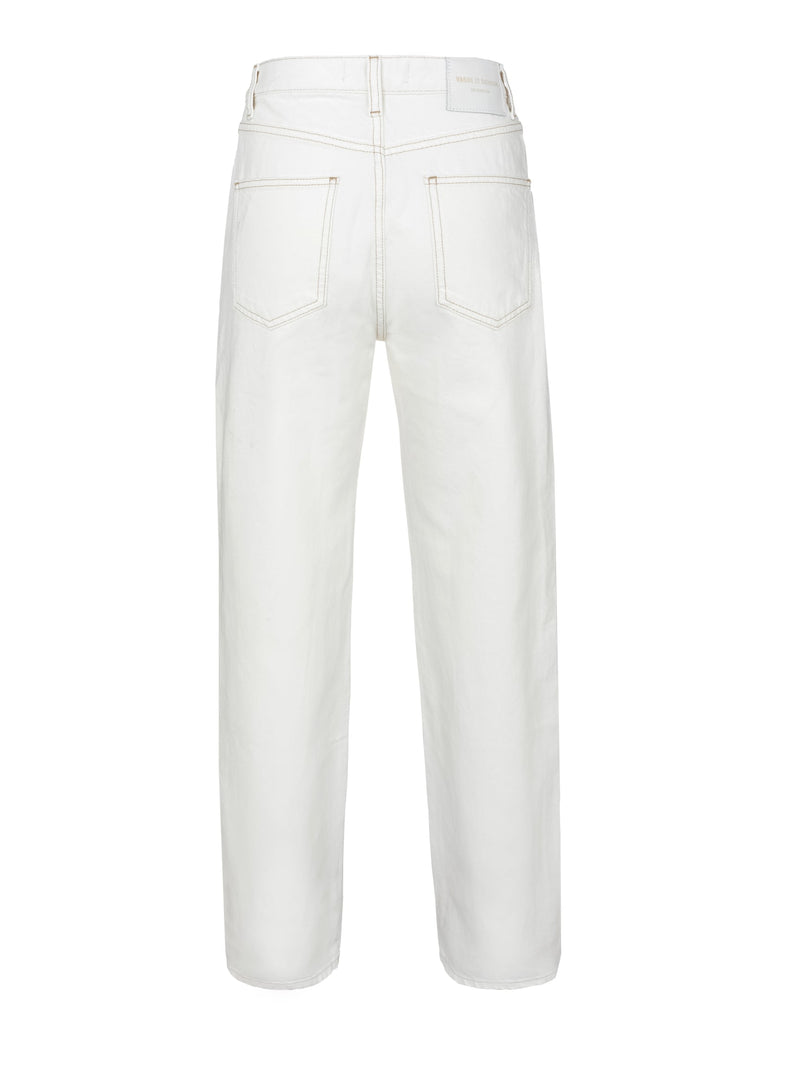 Vague jeans No.01 criss cross- Off white