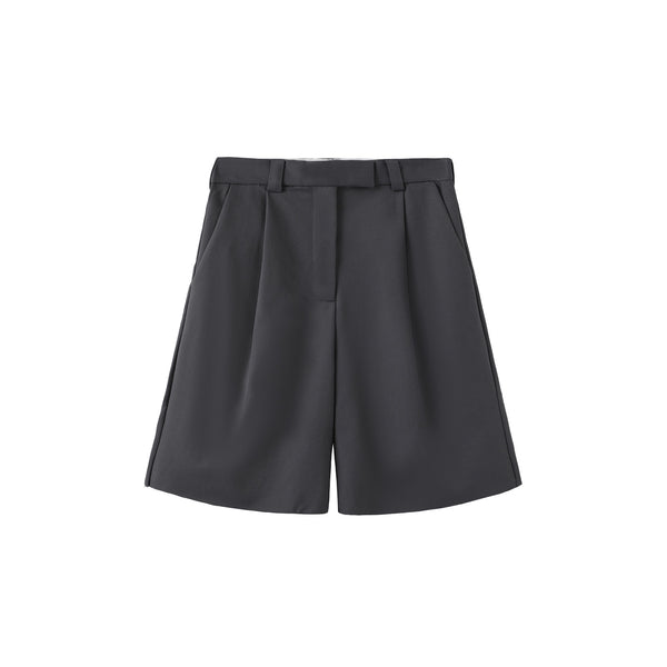 Vague bermuda tailored pants- Grey