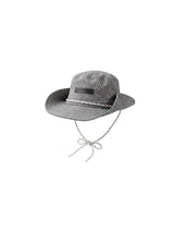 Vague cotton cowboy hat - stripes
