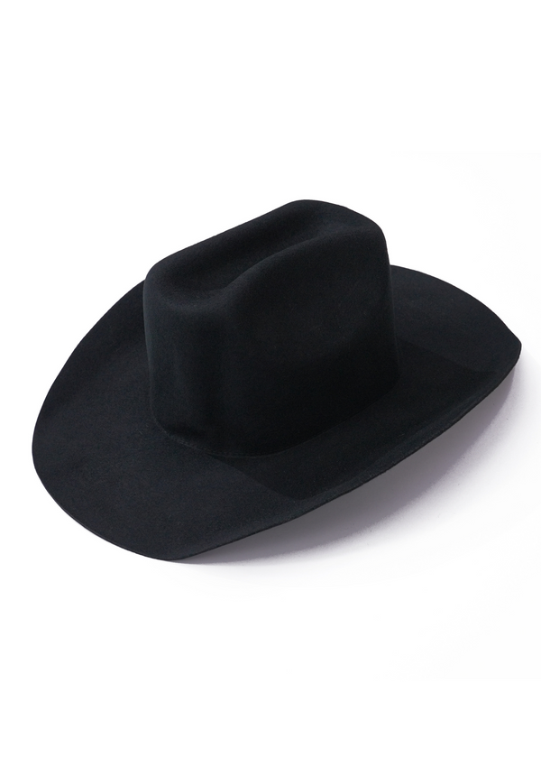 Vague luxe cowboy hat- Black