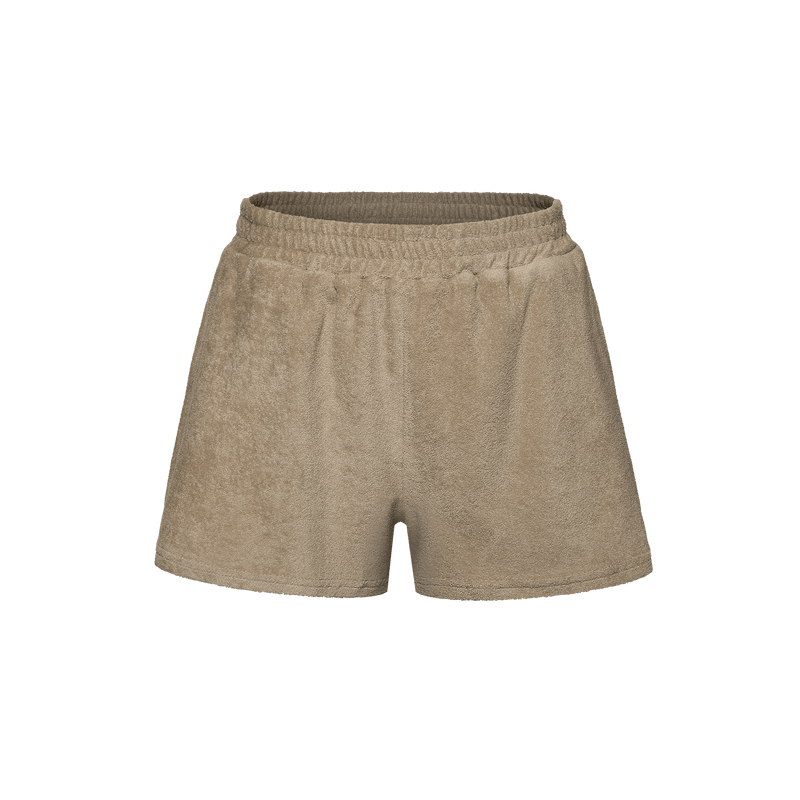 Vague towel shorts- Coffee