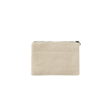 Vague Terry cloth clutch- cream