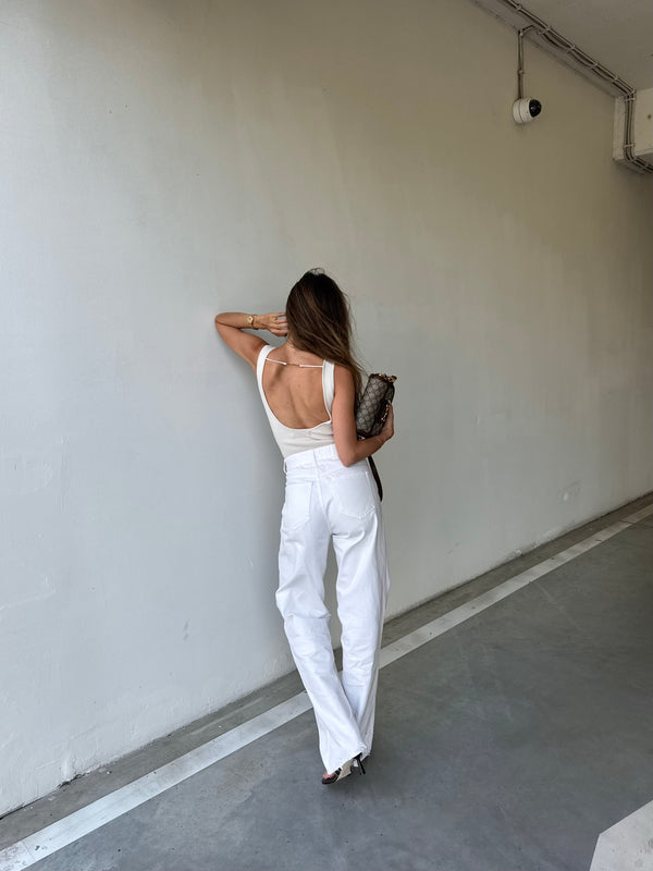 Vague et Chanson jeans no.08 - White