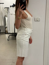Vague jeans Bermuda No .09 - White