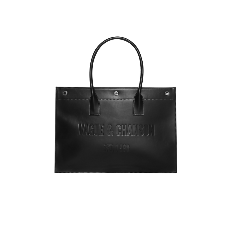 Vague et Chanson the tote bag- faux leather