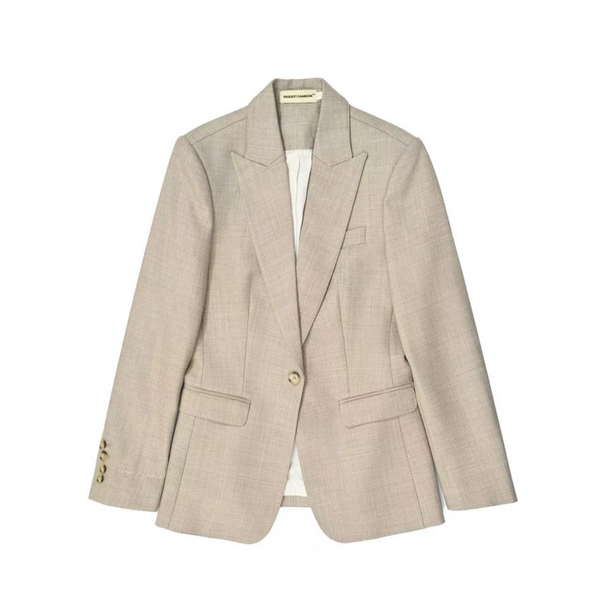 Vague wool blazer- grey
