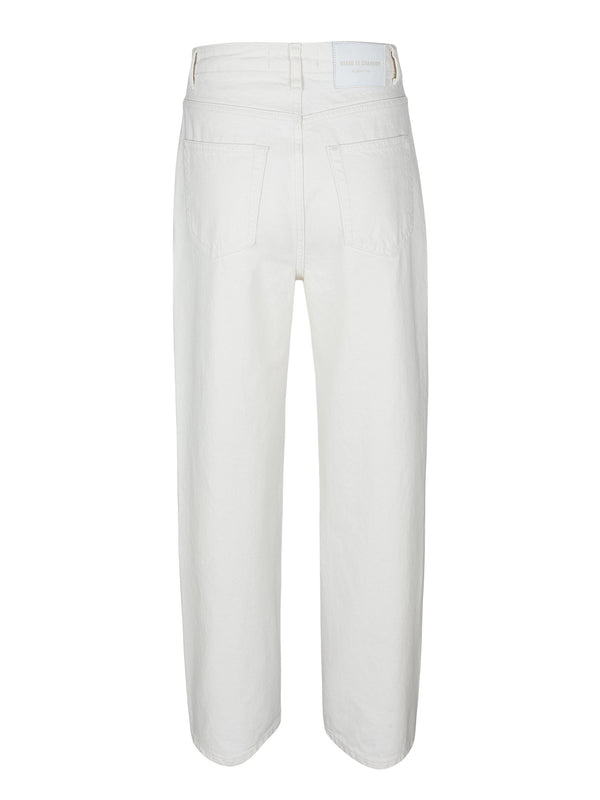 Vague jeans No.04 Slouchy denim- White