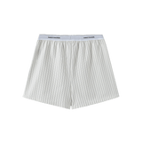 Vague et Chanson striped boxer- White