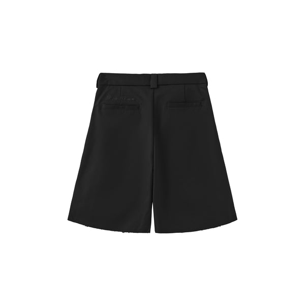 Vague bermuda tailored pants- Black