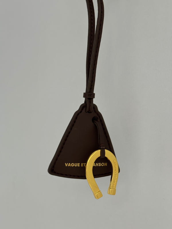 Vague key ring charm and keychain