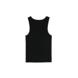 Vague ribbed tank top no05 - Black