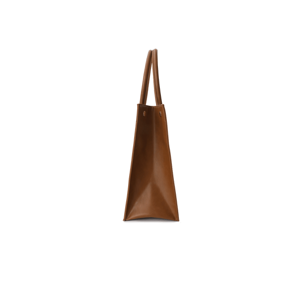 Vague et Chanson the tote bag- Brown