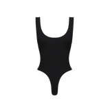 Vague et Chanson bodysuit no.04- Black