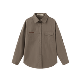 Vague plaid button up shirt- Yellow