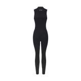 Vague et Chanson zipper romper no.04 - Black