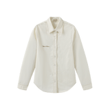Vague denim button up shirt - Cream