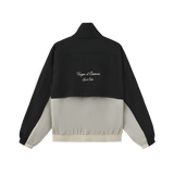 Vague Nylon Sweatshirt - Black/Cream