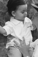 Vague polo baby - white