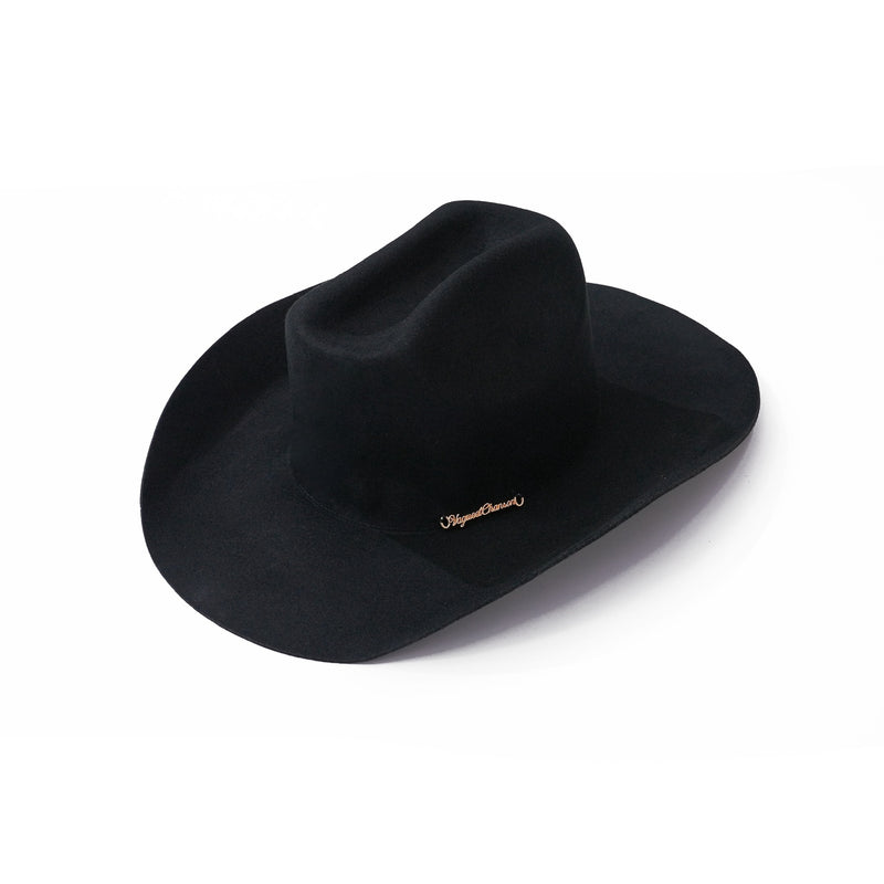 Vague luxe cowboy hat- Black