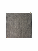 Vague linen striped scarf
