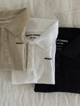 Vague polo baby - white