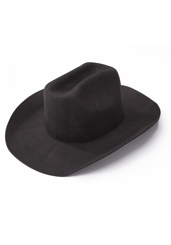 Vague luxe cowboy hat- Dark brown