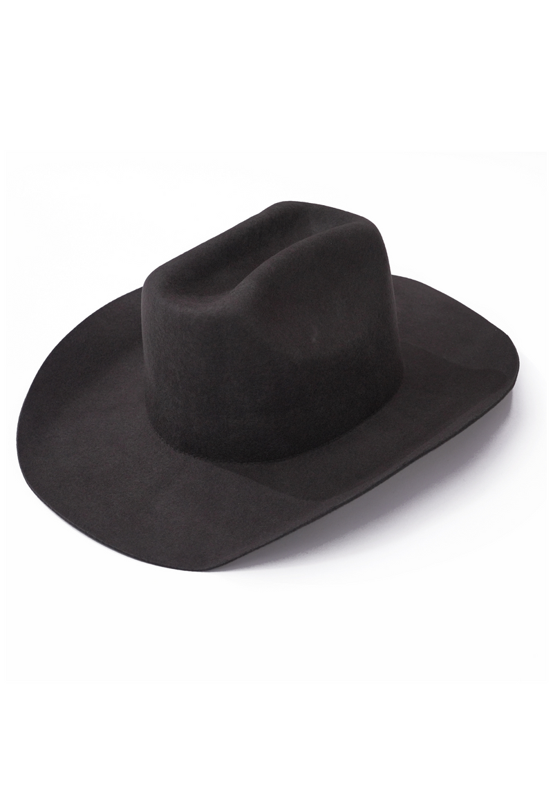 Vague luxe cowboy hat- Dark brown