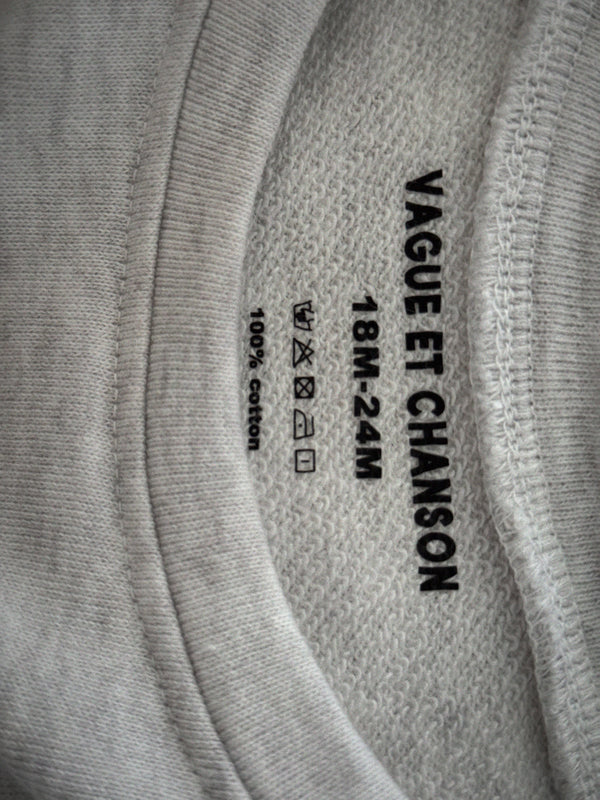 Vague baby French Terry sport club set