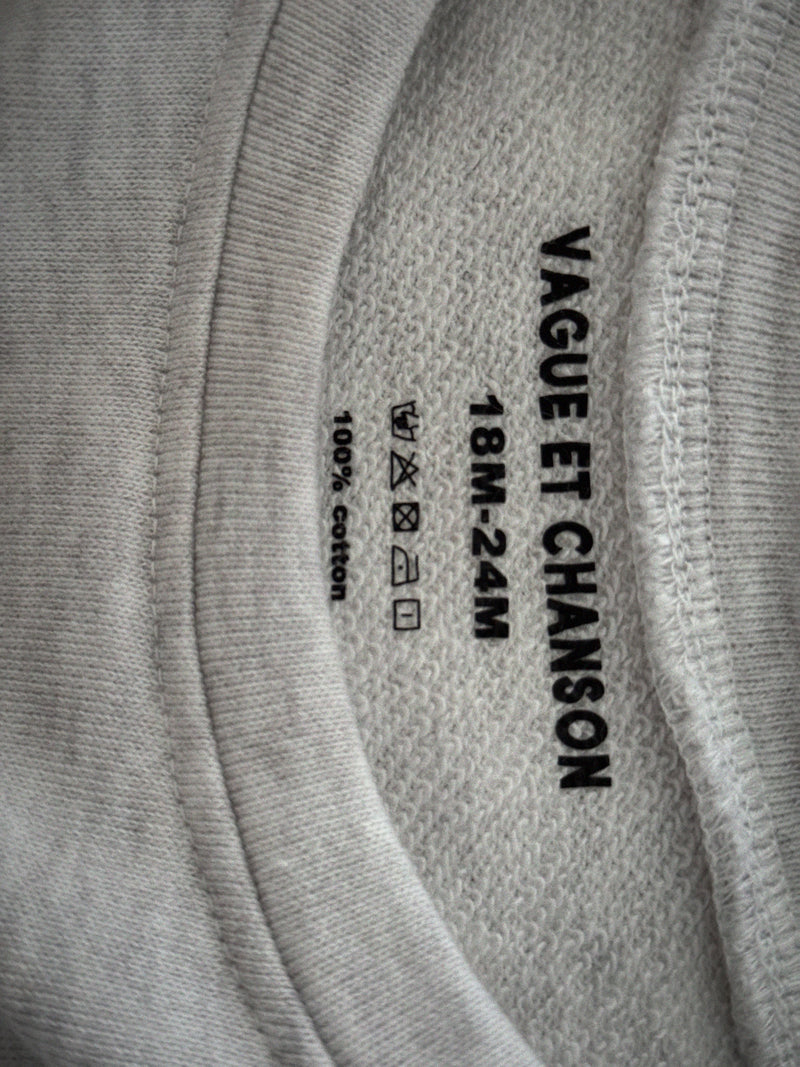 Vague baby French Terry sport club set