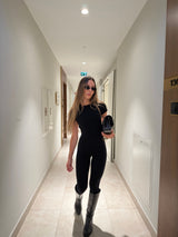PRE ORDER Vague et Chanson romper no.03- Black