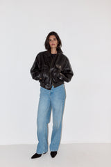 Vague luxe bomber jacket