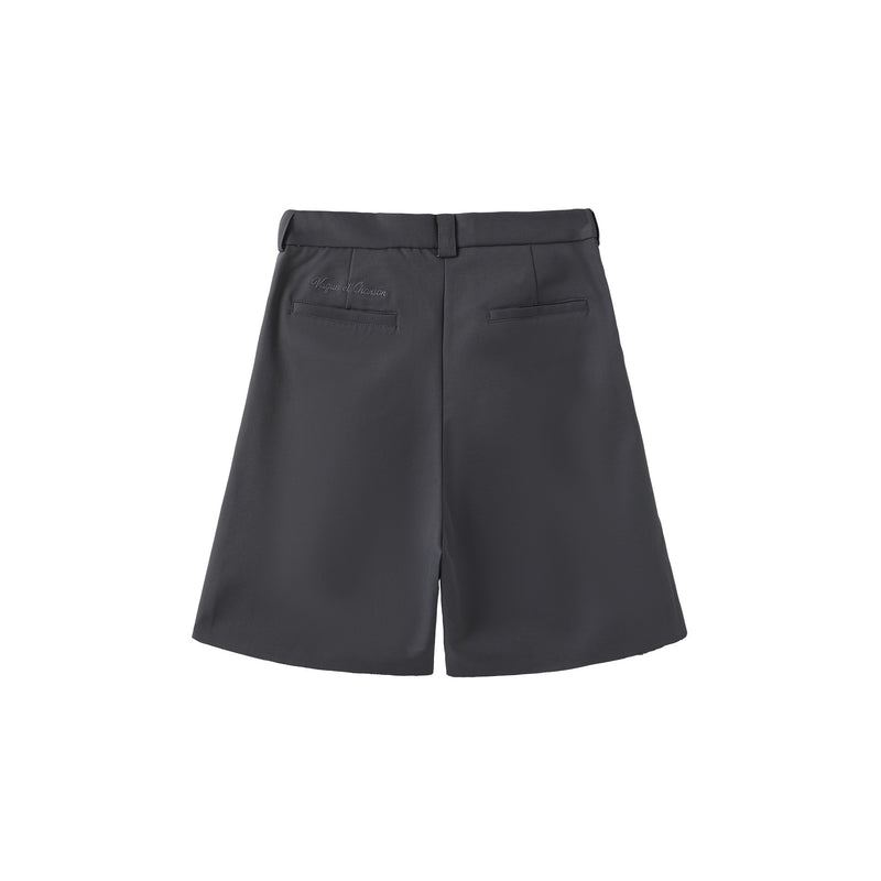 Vague bermuda tailored pants- Grey