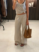 Vague classic boxer pants- striped