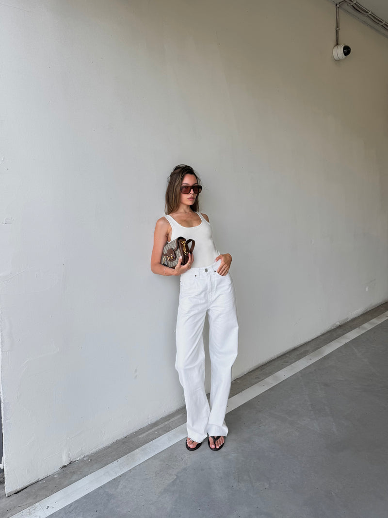 Vague et Chanson jeans no.08 - White
