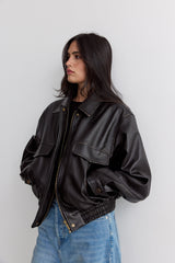 Vague luxe bomber jacket