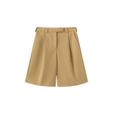 Vague bermuda tailored pants- Light brown
