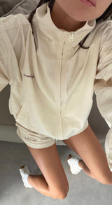 Vague nylon shorts - Beige