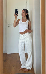 Vague et Chanson jeans no.08 - White