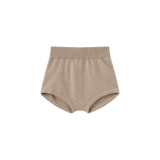Vague knit micro short- Beige