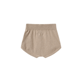 Vague knit micro short- Beige