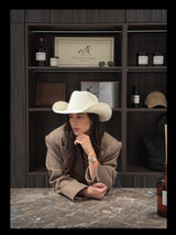 Vague luxe cowboy hat- cream