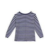 Vague terrycloth oversizes shirt - stripes