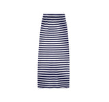 Vague terrycloth skirt - stripes