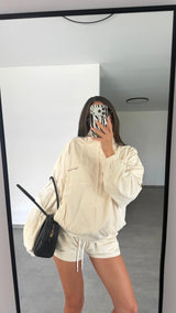 Vague nylon shorts - Beige