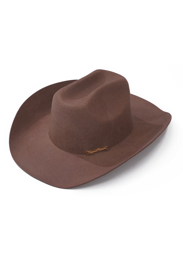 Vague luxe cowboy hat- Brown