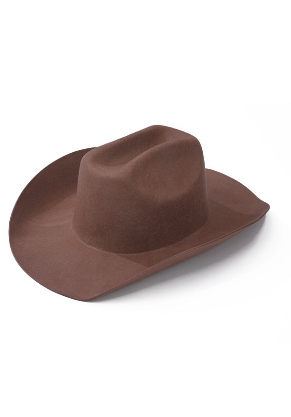 Vague luxe cowboy hat- Brown