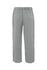 Vague linen trousers- Striped