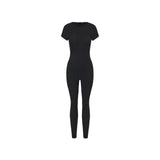 PRE ORDER Vague et Chanson romper no.03- Black