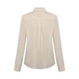 Vague satin button up shirt - Champagne